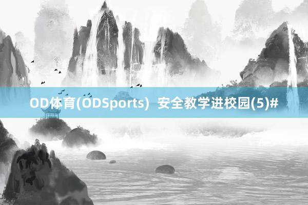 OD体育(ODSports)  安全教学进校园(5)#